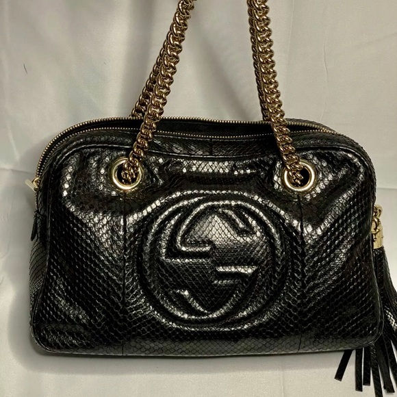 Gucci Handbags - Gucci Soho Snakeskin / Python $2590